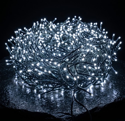 Led cluster christmas lights - led,