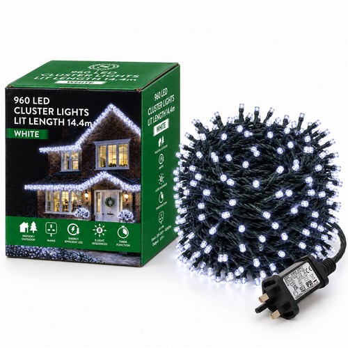 Christmas cluster light 960led - christmas,