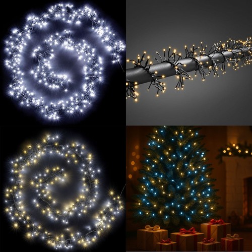 Led cluster lights - led, christmas