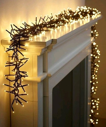 1000 cluster lights - cluster, white