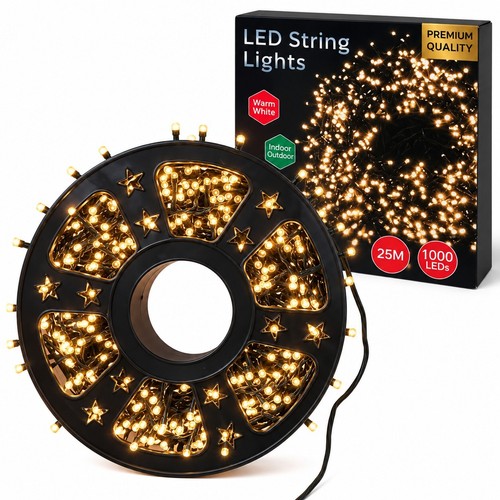 1000 led cluster christmas - led,