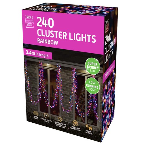 Festive magic 240 led - festive,