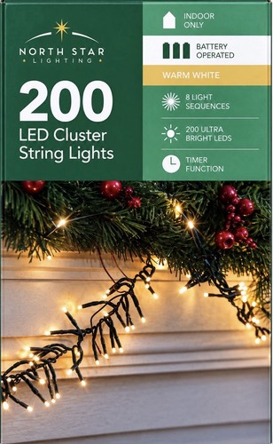 200 led cluster string - 200,