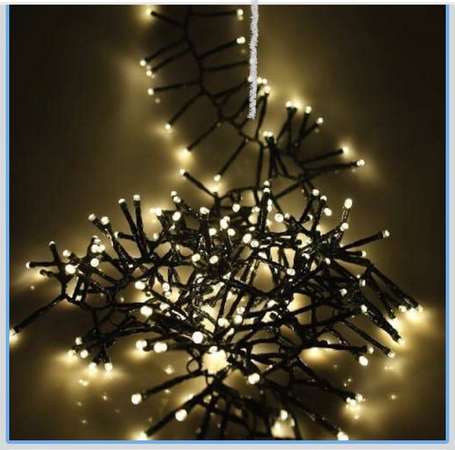 480 led cluster fairy lights - 480,