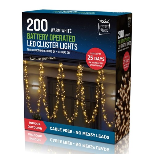 Festive magic led 200 - magic,