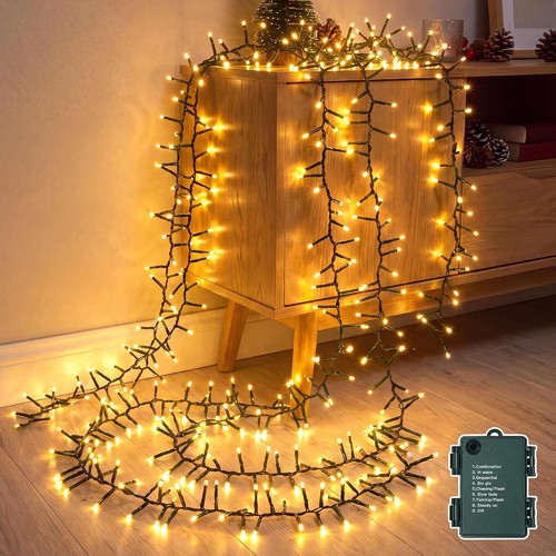 100 led cluster christmas - led,