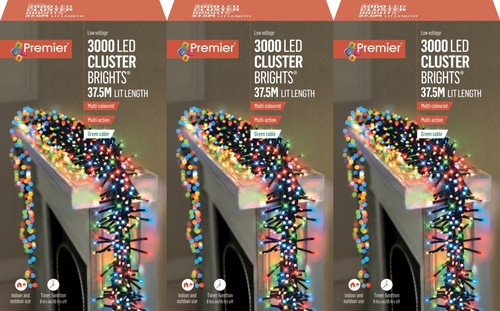 Premier 3000 led cluster - 3x,