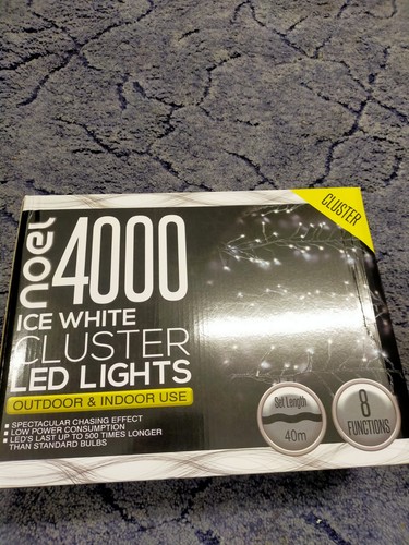 Noel 4000 ice white cluster - ice,