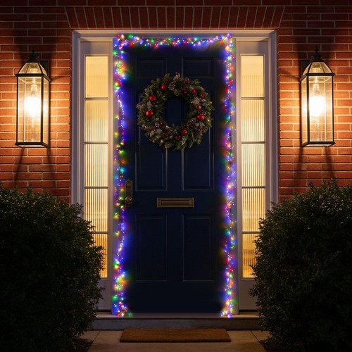Christmas door frame cluster - christmas,