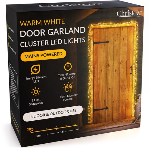 Christmas garland cluster - garland,