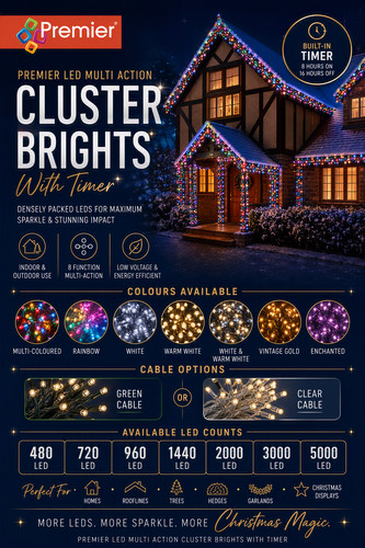 Premier led cluster brights - cluster,